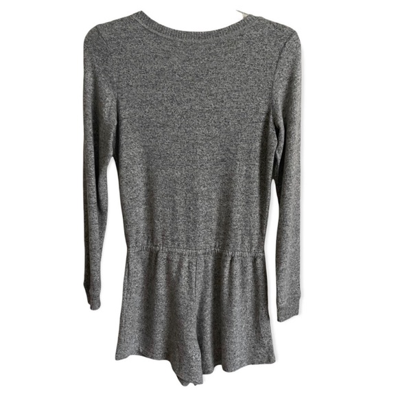 Aerie long-sleeved Pajama Romper Gray Size Small - Picture 3 of 11